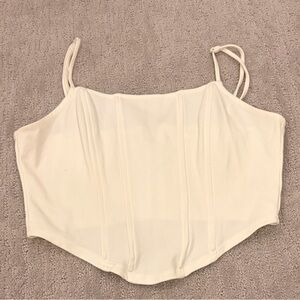 BP Cream Crop Top - Size Medium